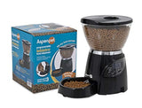 Comedero programable para gatos y perros color negro
