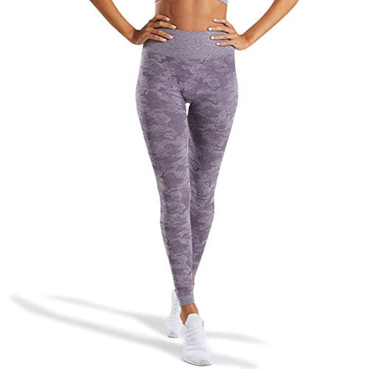 WodoWei - Leggings de cintura alta para mujer con estampado