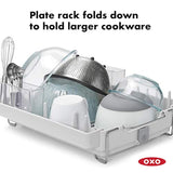 OXO estante plegable para platos, Blanco, diseño 1