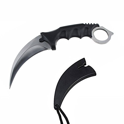 Cuchillo táctico  de caza de acero inoxidable