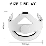 diadema ajustable compatible con Oculus Quest 2 con cojín