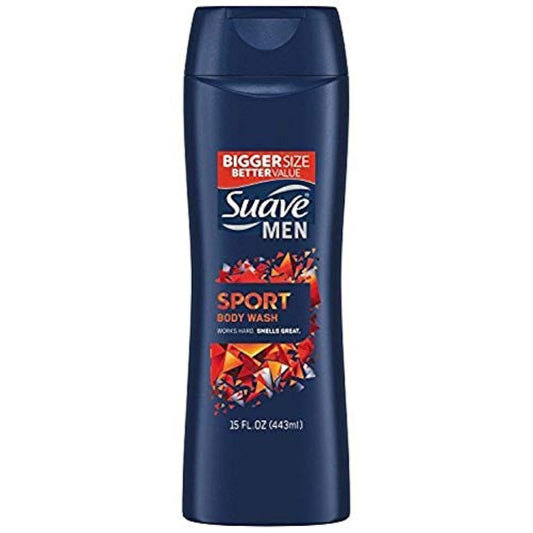 Suave Body Wash - Espuma para lavado corporal para hombres