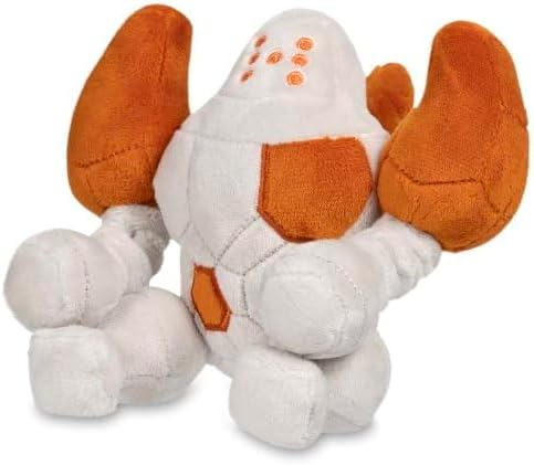 Pokémo Center: Peluche Regirock Sitting Cuties, 5 ¼ pulgadas