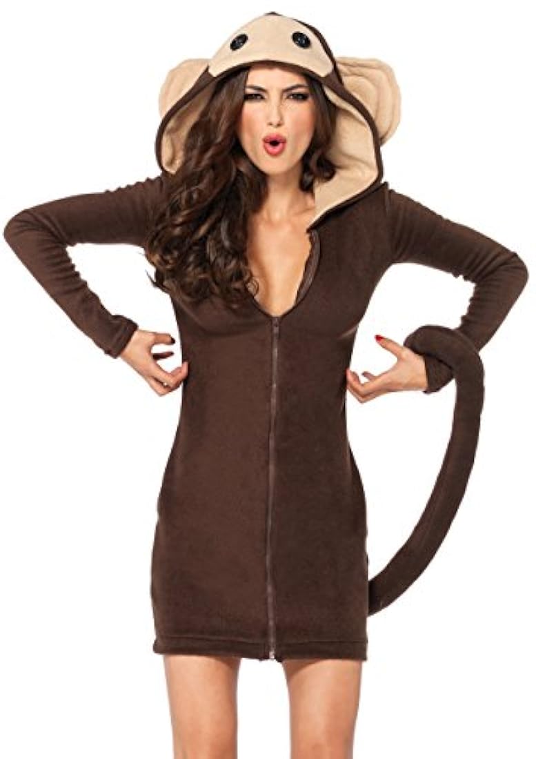 Leg Avenue Disfraz de mono para mujer