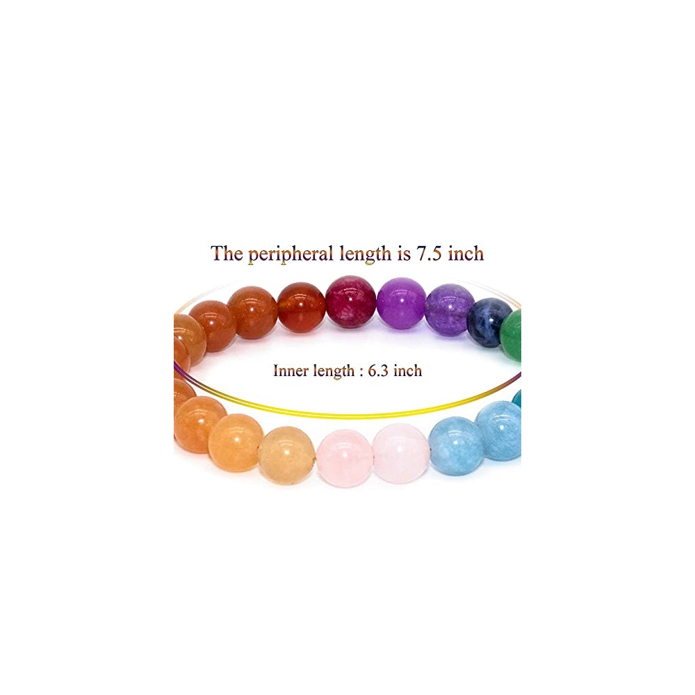 Pulseras y tobilleras de piedras preciosas naturales