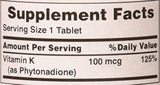 Vitamina K comprimidos
