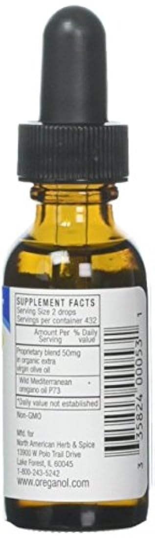 North American Herb & Spice Oreganol P73 – 1 fl oz