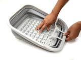 SAMMART - Escurridor plegable para platos con escurridor