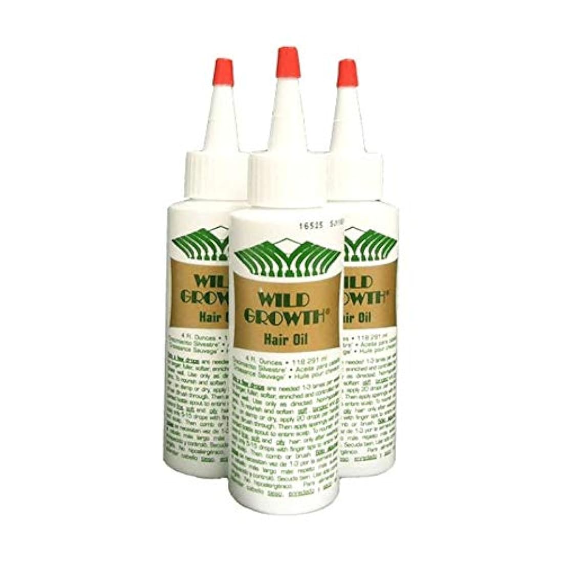 Wild Growth aceite para el cabello 3pcs X 4 oz