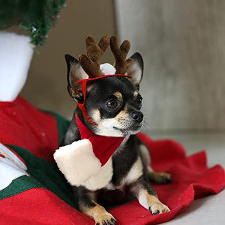 Sombrero de Papá Noel con bufanda  Conjunto de disfraz