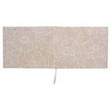 Libro de visitas para boda, color blanco con textura dura