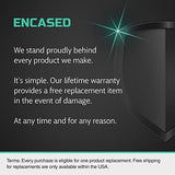 Encased Funda para cinturón 2 en 1 con funda resistente para Samsung Galaxy S22 Ultra – Funda a prueba de golpes con clip de nailon balístico (S22-ULTRA)