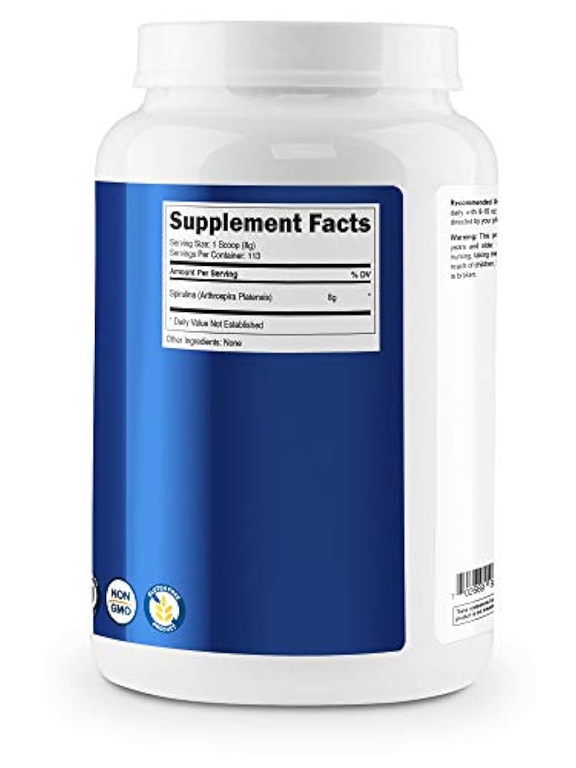 Nutricost Espirulina en polvo 2 pounds–puro, de alta calidad