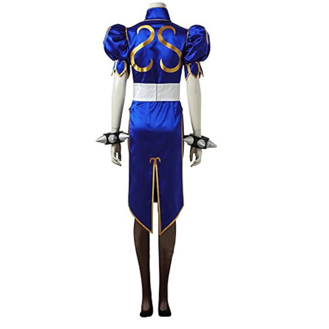 Disfraces mujeres luchador azul vestido