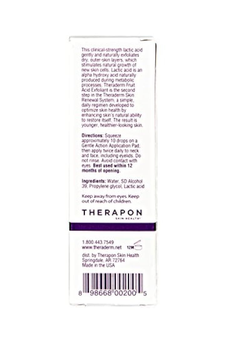 Exfoliante acido de frutas Theraderm