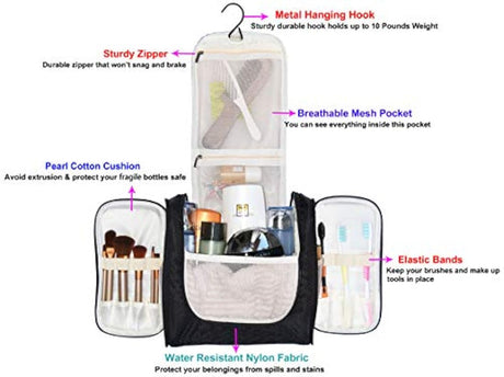 Bolsas de organizador de viaje premium de gran capacidad