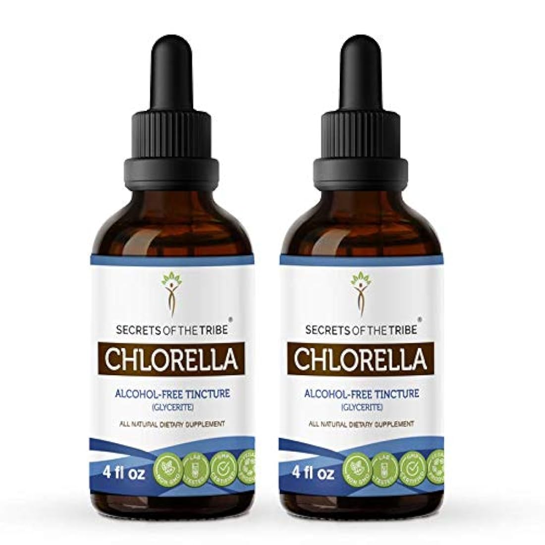 Chlorella Tintura alcohol-free Extracto de líquido Orgánica