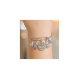 Pulseras y tobilleras expandible de acero inoxidable