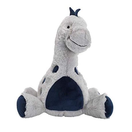 Peluches peluche de dinosaurio azul y gris