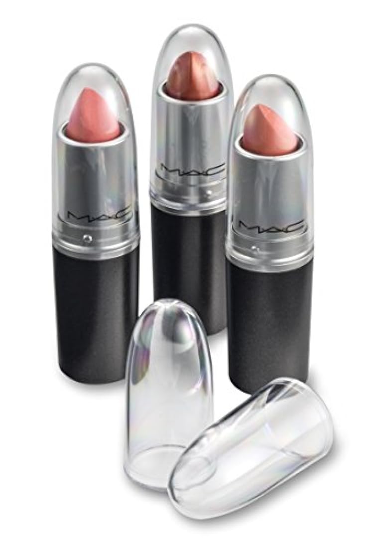 Tapas de lápiz labial transparente para ver el color