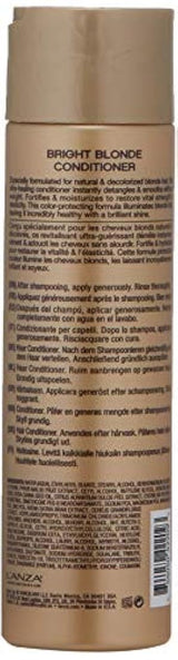 L'ANZA acondicionador rubio brillante, 8.5 fl oz