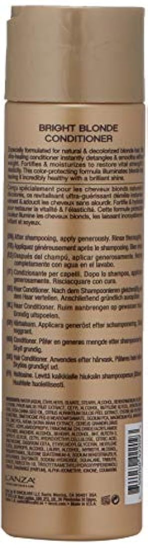 L'ANZA acondicionador rubio brillante, 8.5 fl oz