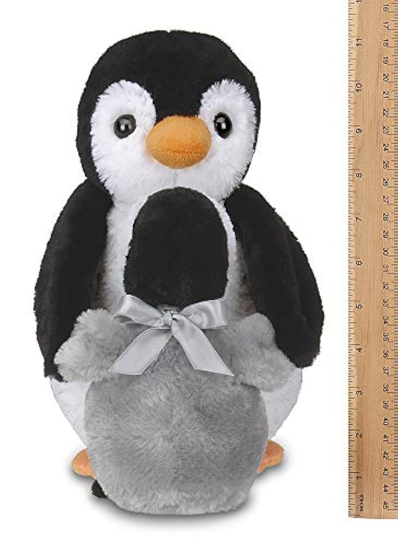 peluches de Pingüino madre con bebé, 10.0 in