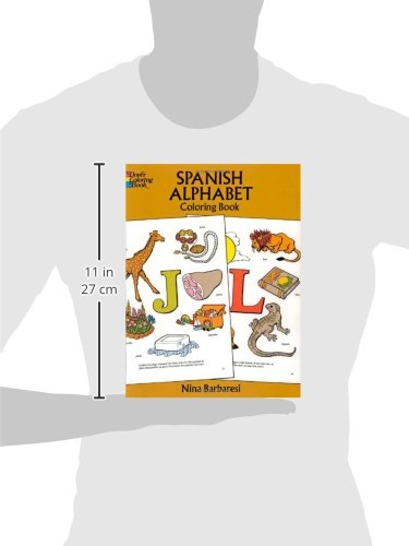 Libro de colorear del alfabeto español