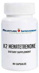 Mejora implacable Vitamina K2 Mk4 Vegana Derivada Naturalmente Dosificación Basada en la Ciencia