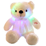 Peluche de Oso con luces lED blanco, 18.0in, SOFI