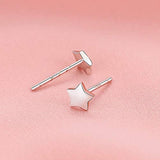 Juego de 3 pares de pendientes de plata de ley 925