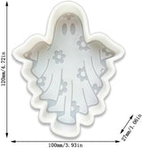Molde de Silicona Fantasma con Flores - Aromatizante y Resina