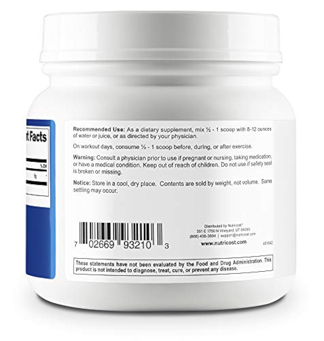 Nutricost Pure L-Leucina