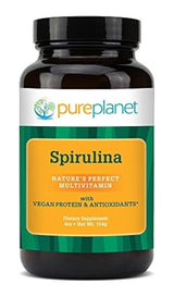Planet Premium Spirulina en polvo puro – -4 oz