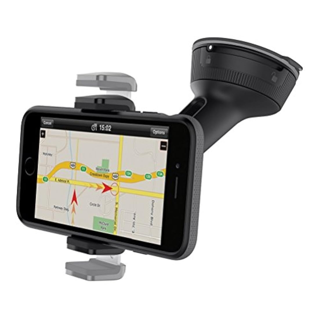 Soporte universal para ventana de carro para celulares de 6