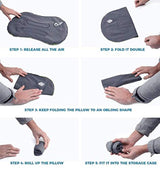 SUNYAO Almohadas de camping inflables ultraligeras