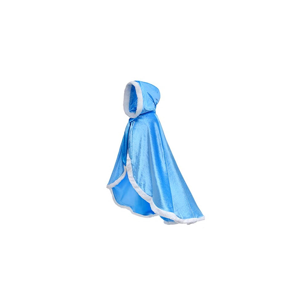 Disfraces de princesa con capucha y capa talla 2 a 3T