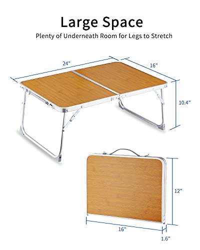 Mesa plegable para computadora portátil para cama SUVANE