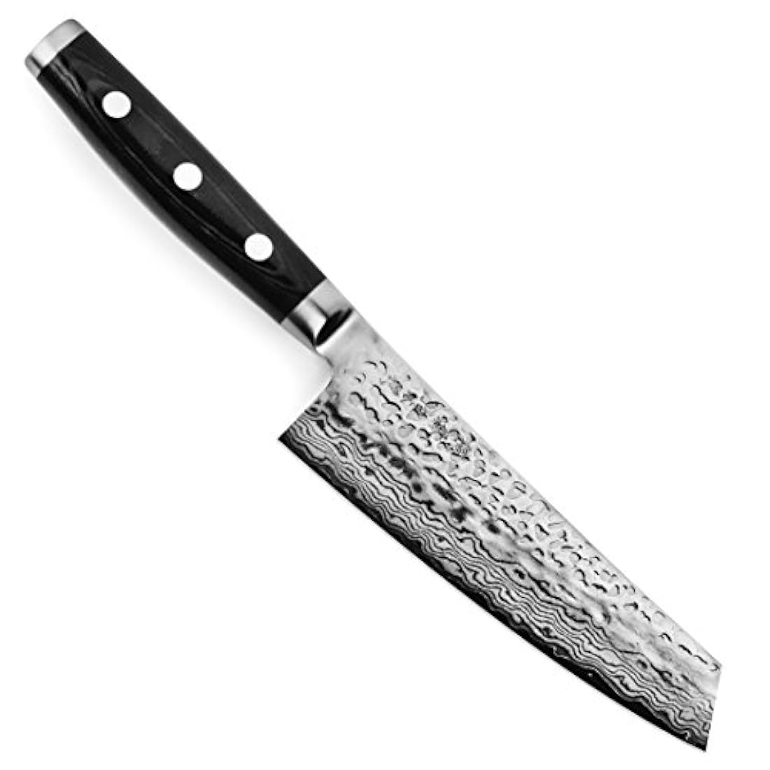 Cuchillo de preparación de 5,5 pulgadas de Damasco.