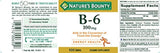 Suplemento Vitamina B6, apoya el metabolismo
