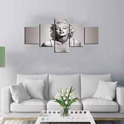 Póster de Marilyn Monroe en blanco y negro