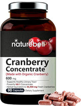 Concentrado de fruta de arándano orgánico, 90 cápsulas