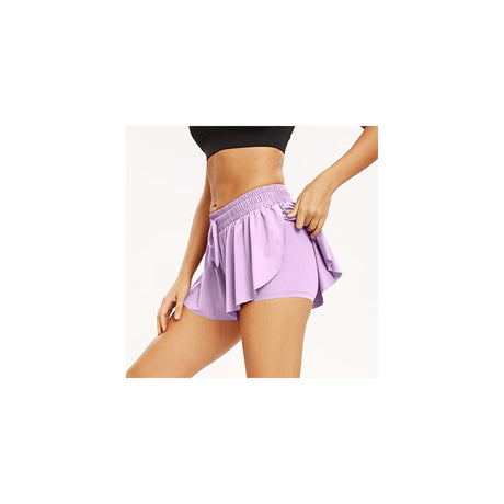 Shorts cortos deportivos fluidos para mujer talla M