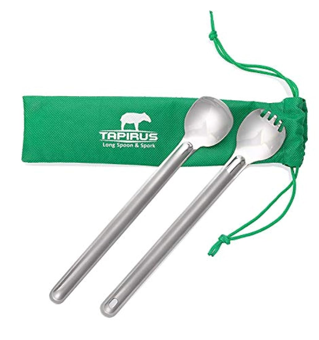 Tapirus - Juego de cucharas ideal para senderismo camping