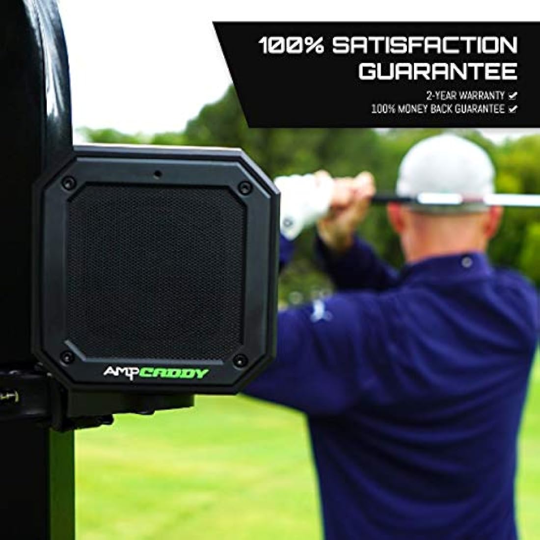 Altavoz Bluetooth Golf con soporte, altavoz Bluetooth