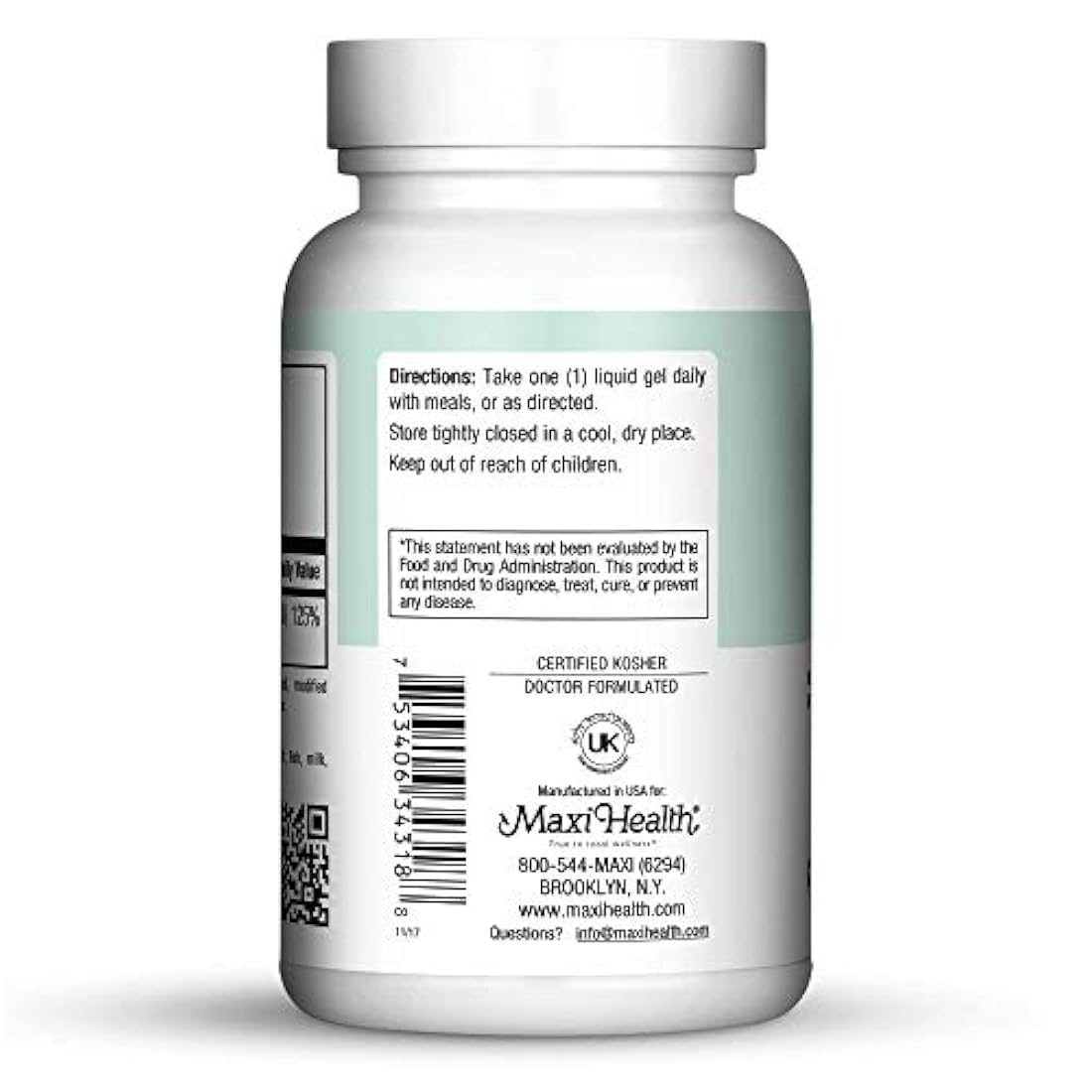 Maxi Health - Suplemento líquido vitaminico