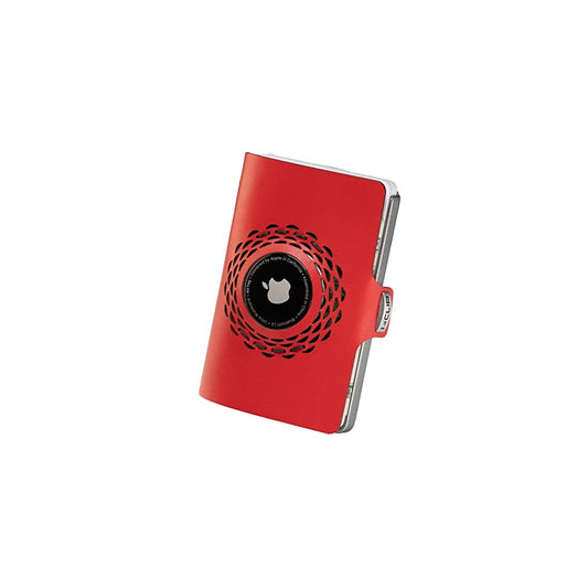 Billeteras Original compatible AirTag Moderno Color Roja