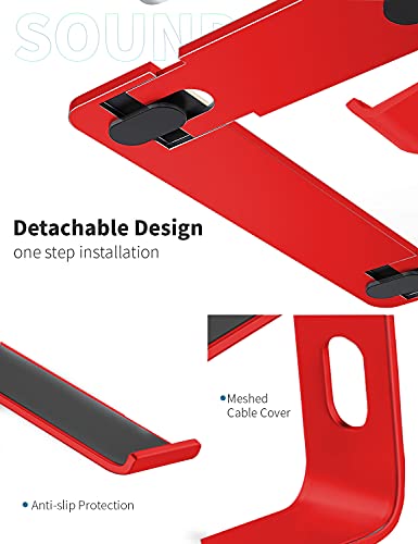 Soporte para computadora portátil, Rojo LS1 SOUNDANCE