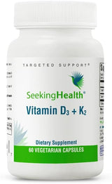 Vitamina D3 + K2 5000 IU - Salud Ósea e Inmunitaria - 60 Cápsulas