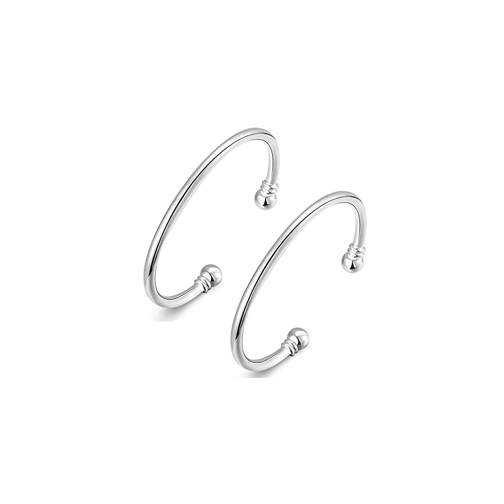 Pulseras y tobilleras de plata de ley 925